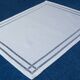 Set de table en lin blanc - Artisanat d'art neuf