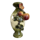 Art Nouveau ceramic vase – fruit and flower decoration