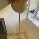 Chrome floor lamp Guzzini vintage 1960