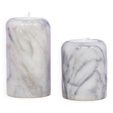Vintage set of marble tea light holders