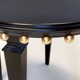 Table basse en hêtre noirci par Roberto Ventura, Italie, années 2000