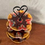 Vintage display stand in Vallauris ceramic