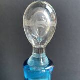 Large enameled blue carafe