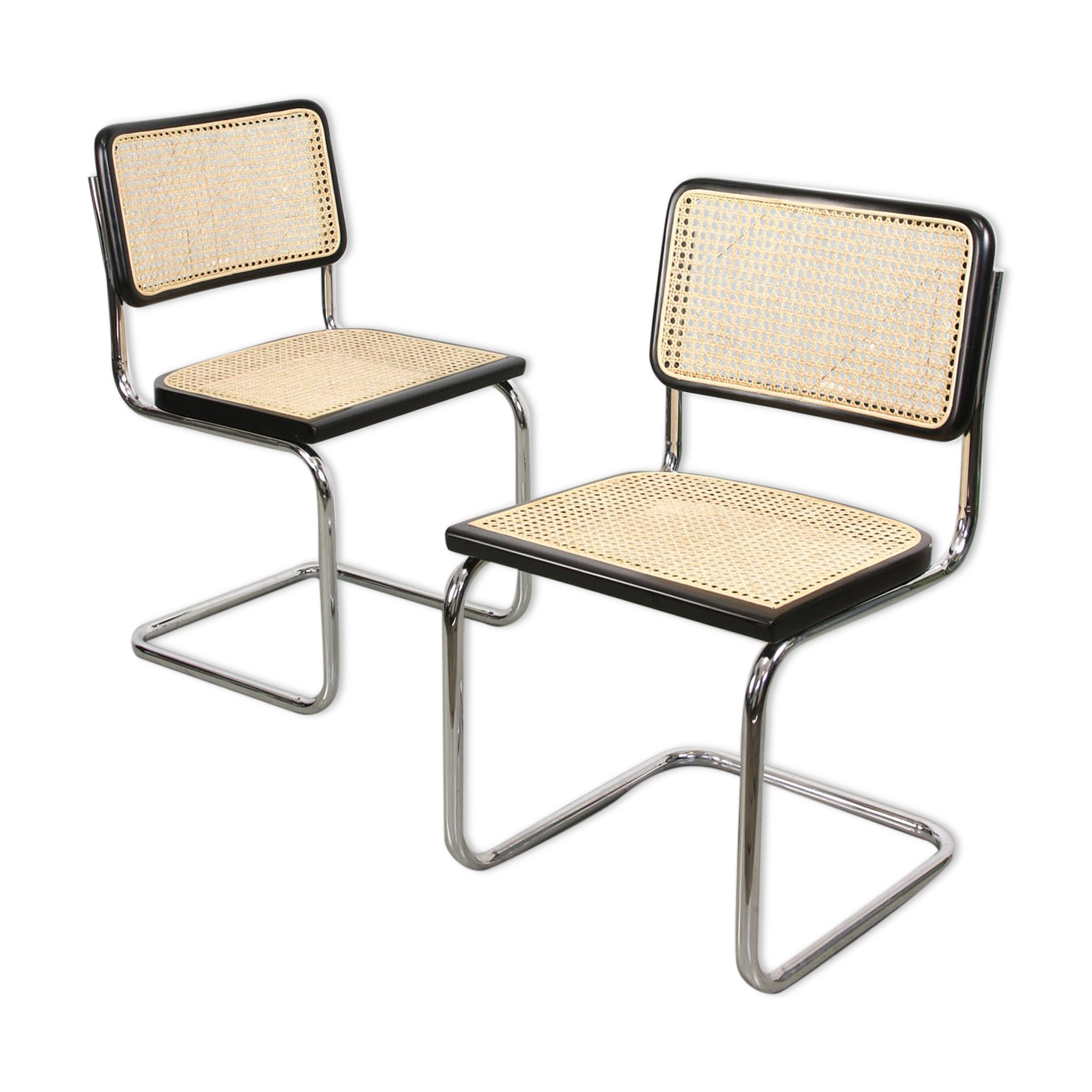 Vintage black B32 Cesca Chair by Marcel Breuer, 90s