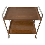 Folding rolling table