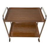 Folding rolling table