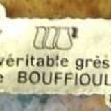 Genuine Bouffioulx stoneware pitcher