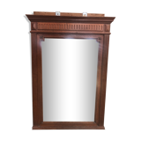 Mirror art deco solid oak - 133x97cm