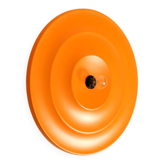 Large round original ceiling or wall lamp | Ø 60 cm | Mid Century Space Age