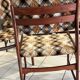 Set of 6 vintage Scandinavian chairs from the 1970s