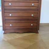 Art Deco chest of drawers - 1950s - mustache-style legs - vintage