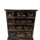 Asian chest of drawers in Chinese lacquer