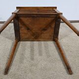 Small Living Room Table in Cherry and Walnut, Louis XVI Period – Late 18th Century