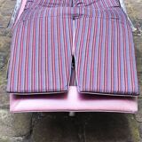 Leather armchair from the Giovanni Offredi years, Saporiti, 1970/80, Italy