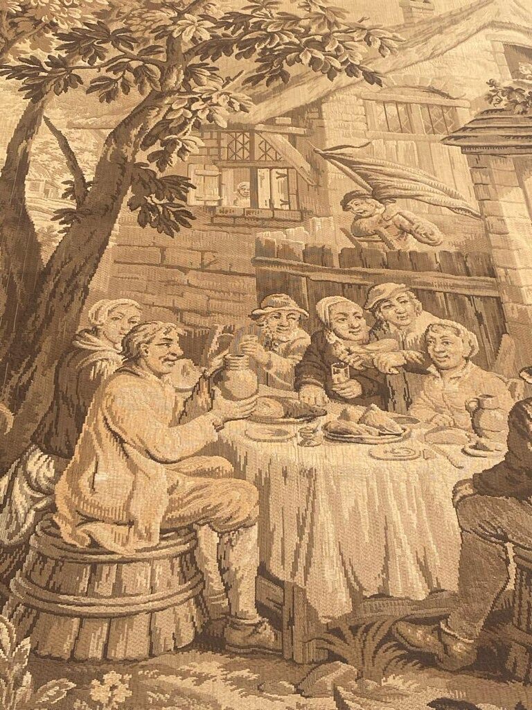 Ancient French tapestry