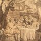 Ancient French tapestry