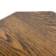 Vintage Plant Stand Side Table Oak Design minimalist