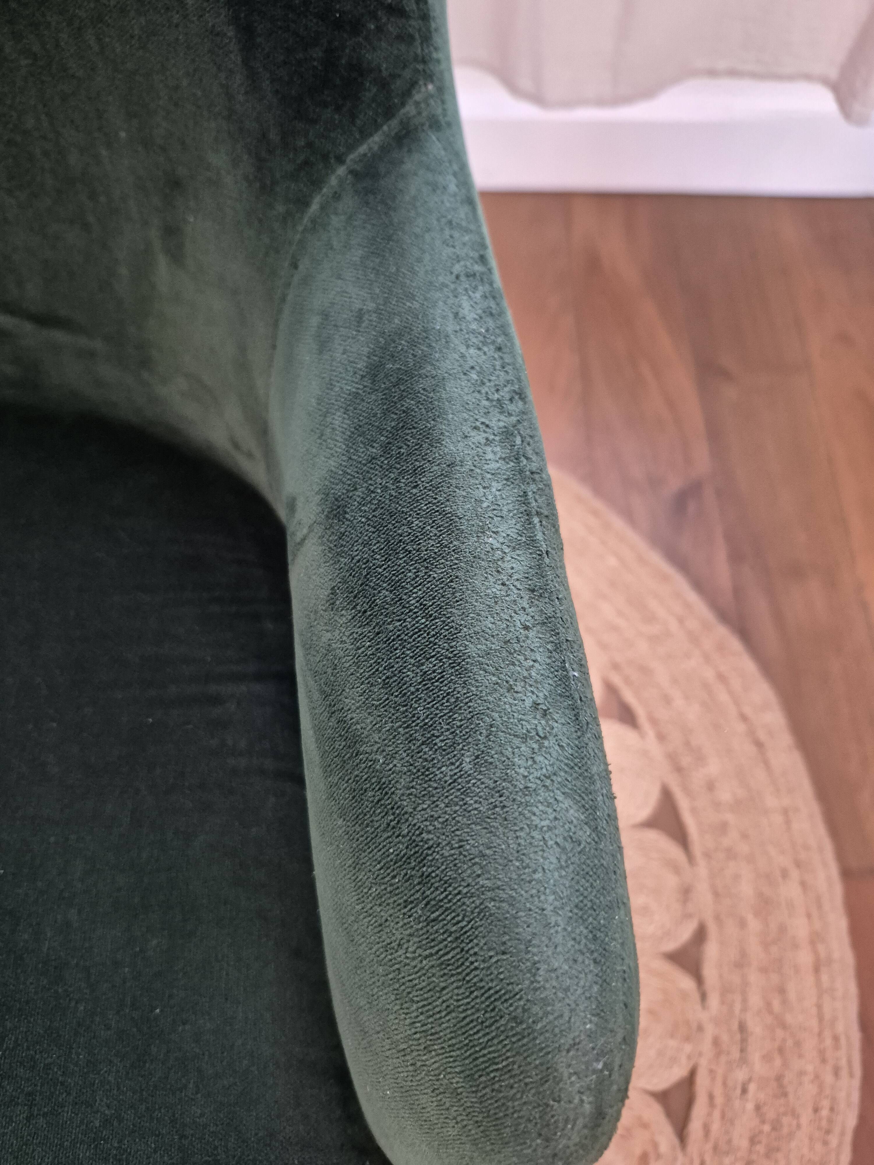 Fauteuil design italien torre 1961 – modèle da vinci 02 – velours vert
