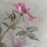 Table "Floral composition" HST signed Henri Chanut XIX ° century