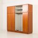 Melvin Mikkelsen extra large wardrobe in teak, Denmark 1960s