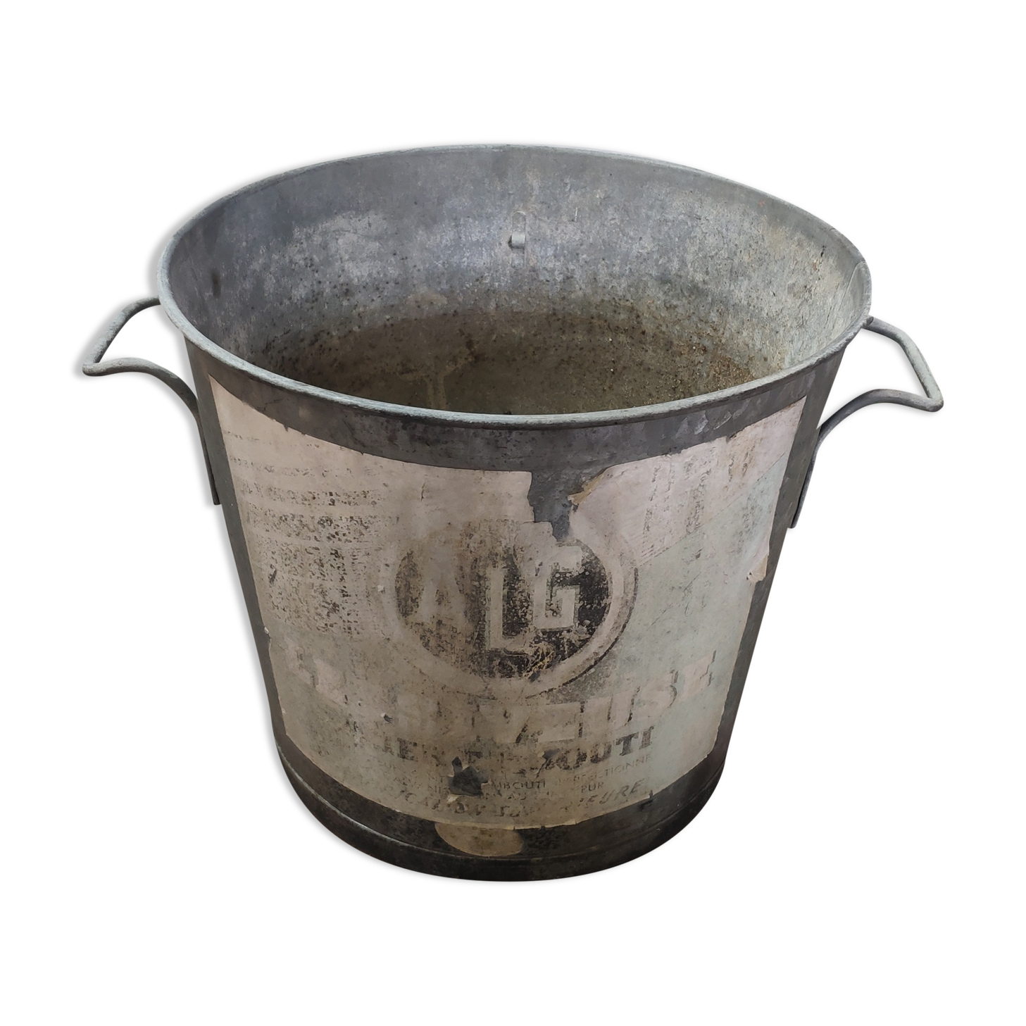 Lessiveuse en zinc - Jouet d'enfant ancien - Lessiveuse Nationale - Collection