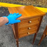 Pair of Louis XVI bedsides