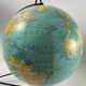 Globe girard and cardboard bar plastifies 1950 1960 pied metal