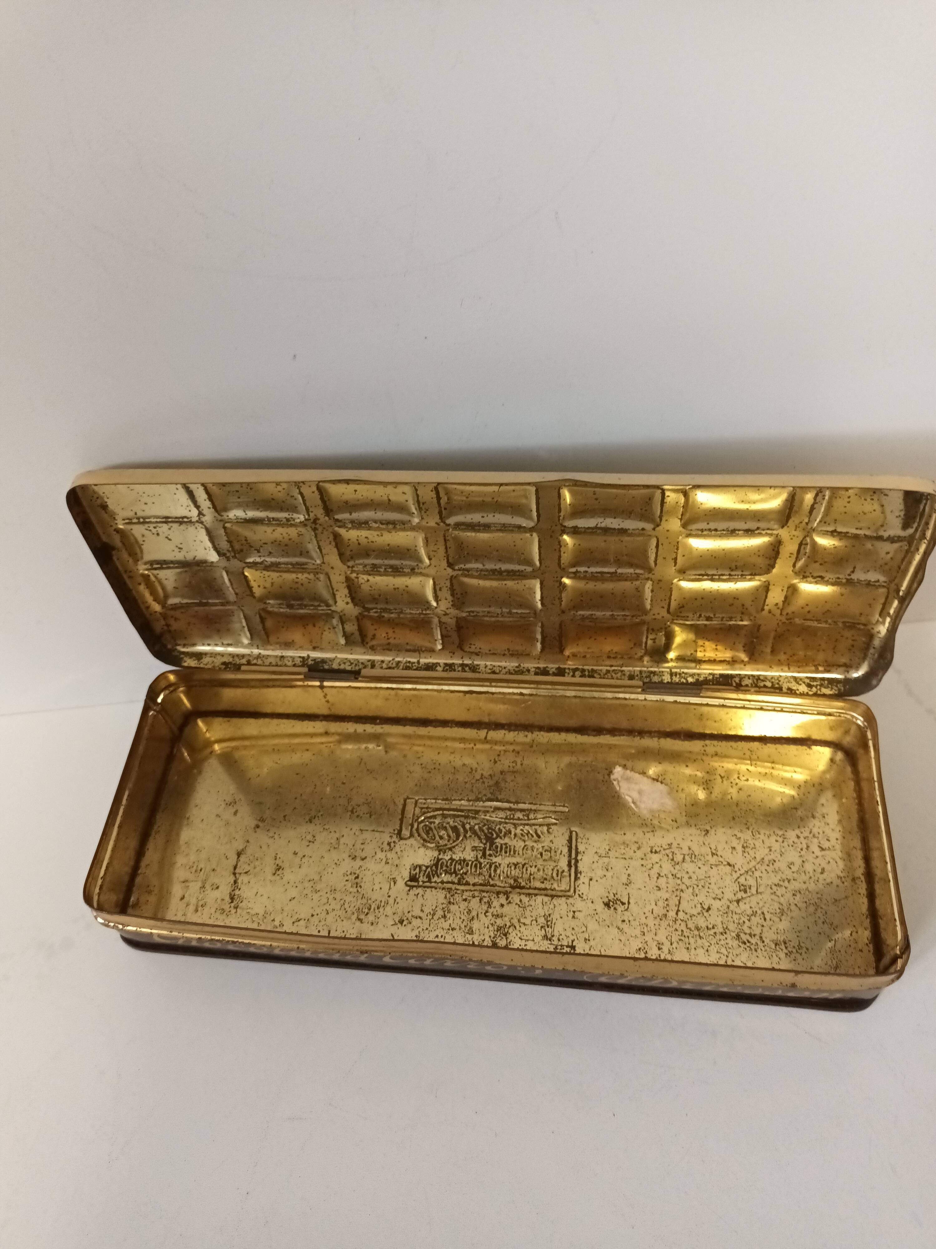 Boîte en métal chocolat