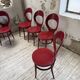 Set 6 chaises bistrot Baumann modèle Mouette