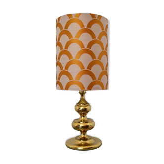 Golden table lamp from the 70s