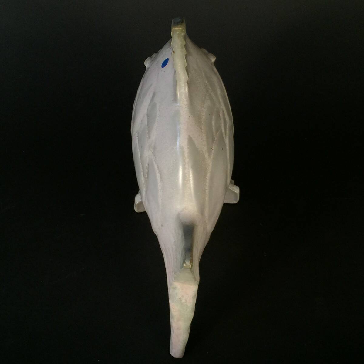Salted Stoneware Sculpture, Art Deco - Roger Guerin "Fish" Circa 1925/1930