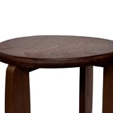 Art Deco Side Table Plant Table Oak 1950s Design