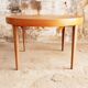 Table ronde scandinave extensible
