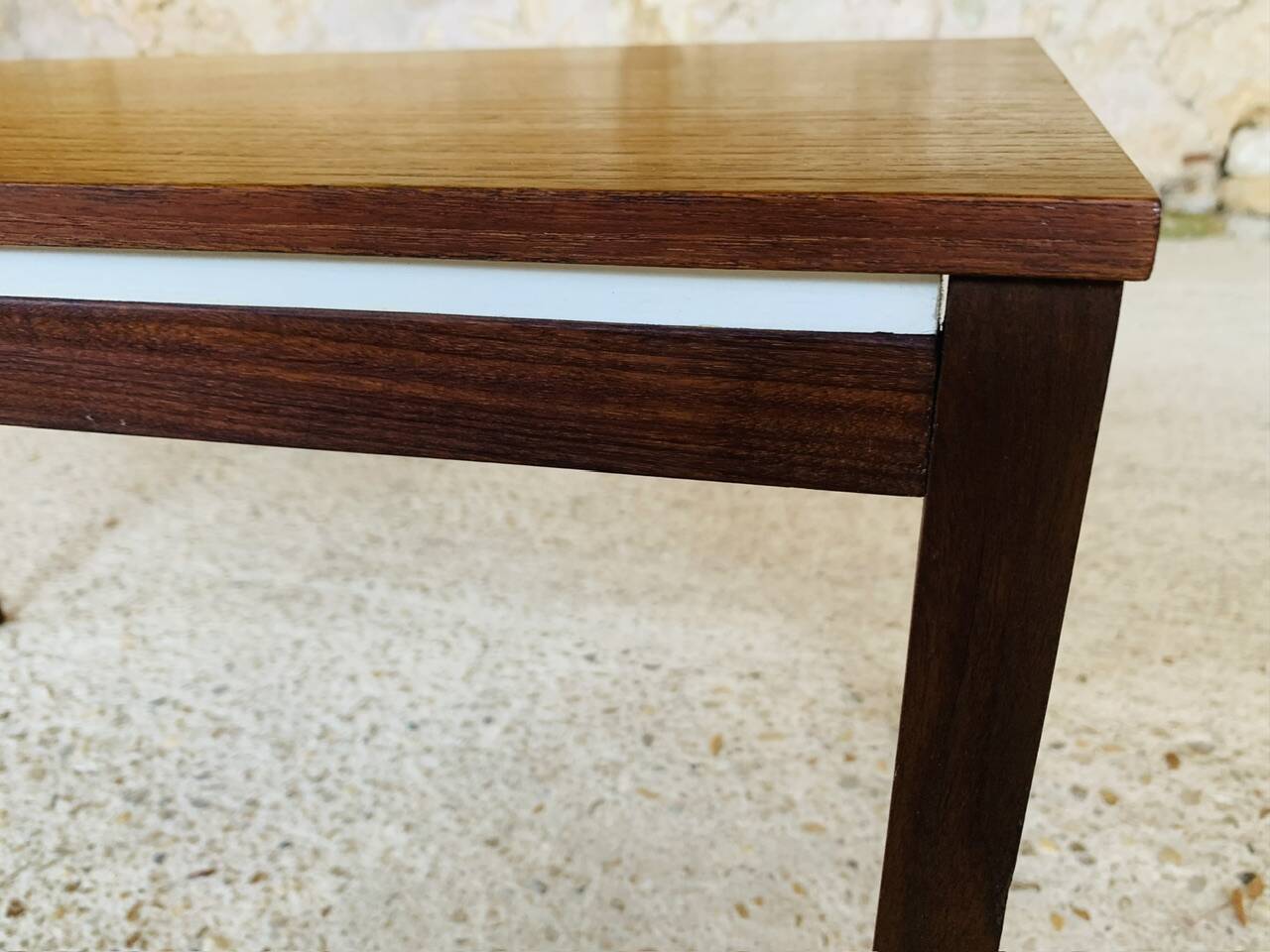 Scandinavian teak coffee table by FM, circa 1960-1970