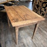 Renovated solid farmhouse table