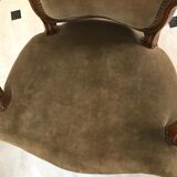Louis XV style convertible armchair