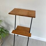 Vintage side table, pedestal, end table