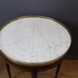 Louis XVI style mahogany hot water bottle table circa 1920
