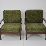 Pair of Czechoslovakian armchairs, 1960