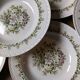 6 Villeroy & Boch Trianon pattern porcelain soup plates