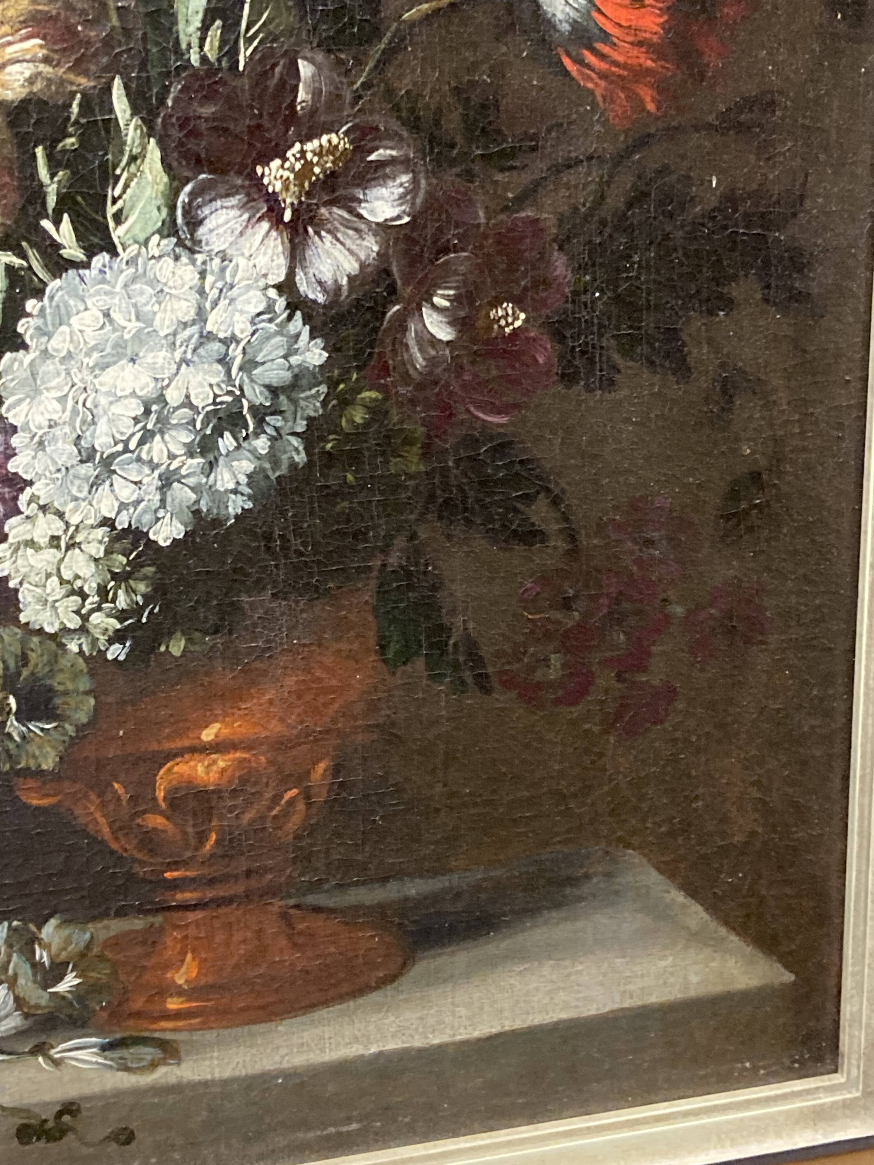 School of the North 17th century, Still Life with Bouquet, oil on canvas