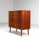 Johannes Sorth chest of drawers in teak Nexo Mobelfabrik Denmark 1960