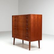 Commode Johannes Sorth en teck Nexo Mobelfabrik Danemark 1960