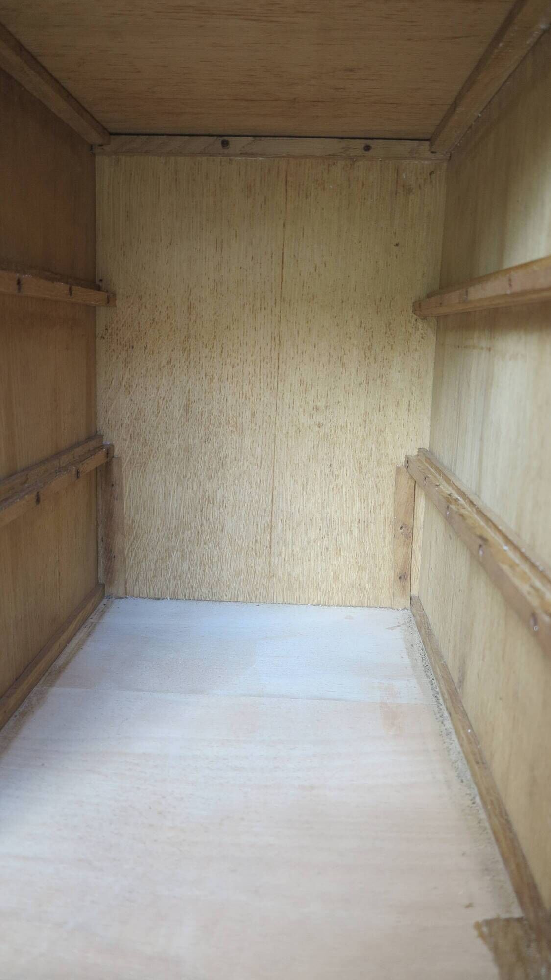 Minister's desk 1960s light oak