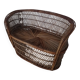 Wicker bench for children