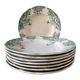 Series of 8 Terre de Fer 1900 soup plates in Onnaing earthenware