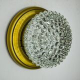 “Bulles” wall lamp for Limburg, blown glass, Germany, 1970s