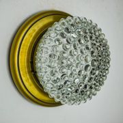 “Bulles” wall lamp for Limburg, blown glass, Germany, 1970s