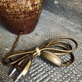 Handmade pyrite stoneware lamp, 1970