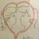 Numbered Jean Cocteau screen print